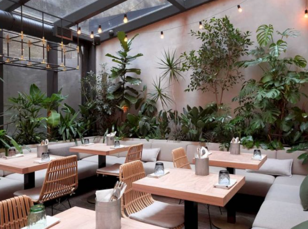 Suasana alam dengan konsep outdoor-indoor